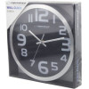 Esperanza Wall Clock - Zurich - Black Quartz clock Oval Black, White - (EHC013K)