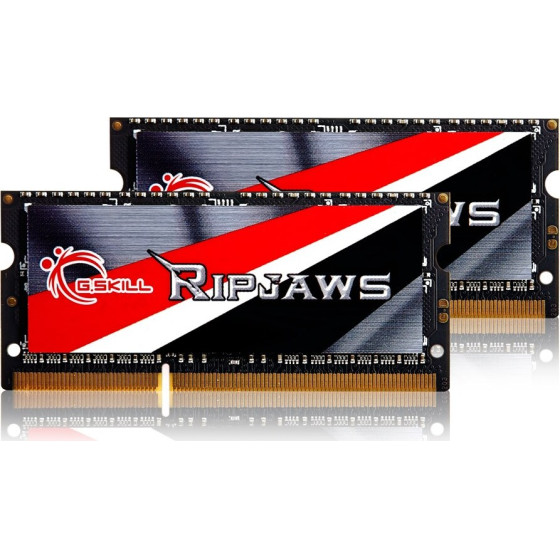 G.SKILL RipjawsX GS-F3-1600C9D-8GRSL memory module 8 GB 2 x 4 GB DDR3L 1600 MHz - (F3-1600C9D-8GRSL)