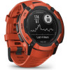 Garmin Instinct 2X Solar 2.79 cm (1.1'') MIP 50 mm Digital 176 x 176 pixels Touchscreen Red GPS (satellite) - (010-02805-01)