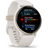 Garmin Vivoactive 5 3.05 cm (1.2'') AMOLED 42 mm Digital 390 x 390 pixels Touchscreen White Wi-Fi GPS (satellite) - (010-02862-11)