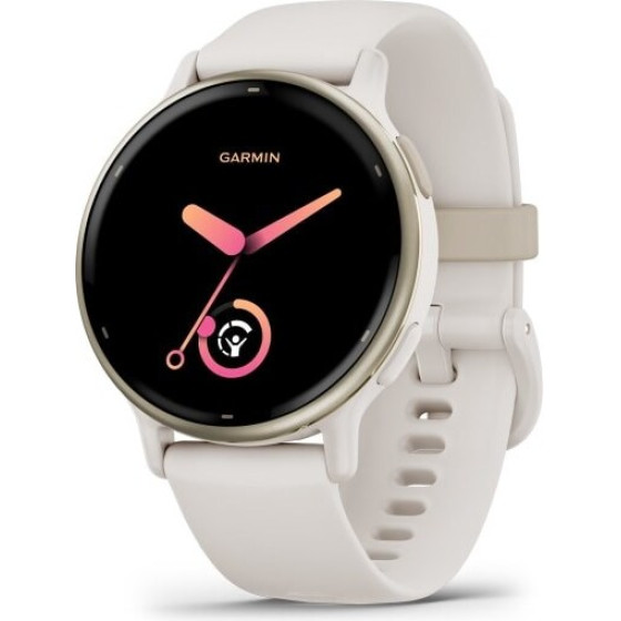 Garmin Vivoactive 5 3.05 cm (1.2'') AMOLED 42 mm Digital 390 x 390 pixels Touchscreen White Wi-Fi GPS (satellite) - (010-02862-11)