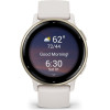 Garmin Vivoactive 5 3.05 cm (1.2'') AMOLED 42 mm Digital 390 x 390 pixels Touchscreen White Wi-Fi GPS (satellite) - (010-02862-11)