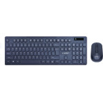 GEMBIRD keyboard Mouse included Universal RF Wireless + USB QWERTY English Black - (KBS-WCH-03)