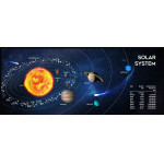 GEMBIRD Gaming mouse pad extra large''Cosmos'' 350 x 900 - (MP-SOLARSYSTEM-XL-01)
