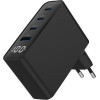 GEMBIRD mobile device charger Laptop, Smartphone Black AC Fast charging Indoor - (TA-UC-PDQC100LCD-01-BK)