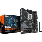 Gigabyte B850 GAMING WIFI6 Motherboard - AMD Ryzen 9000 Series CPUs, 6+2+2 Phasen Digital VRM, up to 8200MHz DDR5 (OC), 1xPCIe 5.0 + 2xPCIe 4.0 M.2, GbE LAN, WIFI 6, USB 3.2 Gen 2 - (B850 GAMING WF6)