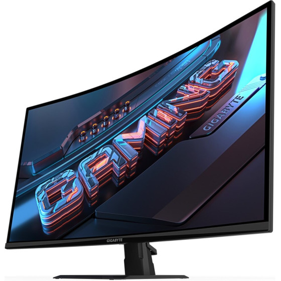 Gigabyte computer monitor 80 cm (31.5'') 2560 x 1440 pixels Quad HD LED Black - (GS32QCA)