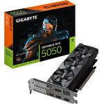 Gigabyte GeForce RTX 5050 OC Low Profile 8G Graphics Card - 8GB GDDR6, 128bit, PCI-E 5.0, 2587MHz Core Clock, 2 x DP, 2 x HDMI, NVIDIA DLSS 4, - (GV-N5050OC-8GL)