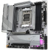 Gigabyte Motherboard - AMD Ryzen 9000 Series CPUs, 12+2+2 Phases VRM, up to 8000MHz DDR5 (OC), 1xPCIe 5.0 + 1xPCIe 4.0 M.2, 2.5GbE LAN, WIFI 6E, USB 3.2 Gen 2x2 - (B650M AORUS ELITE AX ICE)