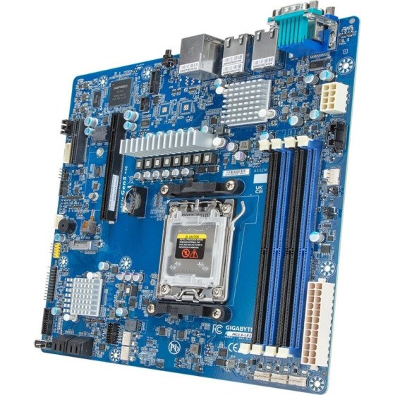 Gigabyte Motherboard - MC13-LE1 1x AM5 AMD Epyc 4004/Ryzen 7000/Ryzen 9000 B650E. - (9MC13LE1MR-000)