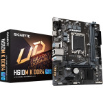 Gigabyte Motherboard - Supports Intel Core 14th Gen CPUs, 3+1+1 Phases Hybrid Power Design, up to 3200MHz DDR4, 1xPCIe 3.0 M.2, GbE LAN, USB 3.2 Gen 1 - (H610M K DDR4)