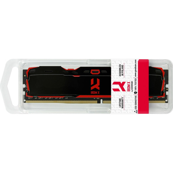 GoodRam DDR4 32GB 3200 CL16 DUAL IRDM X BLACK - (IR-X3200D464L16A/32GDC)