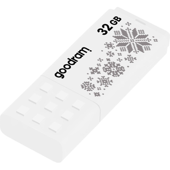 GoodRam FLASHDRIVE 32GB UME2-WINTER WHITE USB 2.0 - (UME2-0320W0R11-WI)