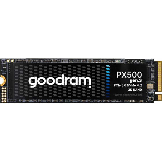 GoodRam PX500 GEN.3 internal solid state drive 256 GB M.2 PCI Express 3.0 NVMe 3D NAND - (SSDPR-PX500-256-80-G3)
