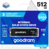 GoodRam PX500 GEN.3 internal solid state drive 512 GB M.2 PCI Express 3.0 NVMe 3D NAND - (SSDPR-PX500-512-80-G3)