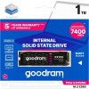 GoodRam PX700 SSD internal solid state drive M.2 1 TB PCI Express 4.0 NVMe 3D NAND - (SSDPR-PX700-01T-80)