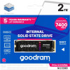 GoodRam PX700 SSD internal solid state drive M.2 2.05 TB PCI Express 4.0 NVMe 3D NAND - (SSDPR-PX700-02T-80)