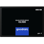 GoodRam SSD CL100 Gen. 3 480GB Sata III 2,5 Retail - (SSDPR-CL100-480-G3)