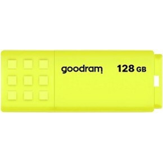 GoodRam UME2 128GB USB flash drive USB Type-A 2.0 Yellow - (UME2-1280Y0R11)