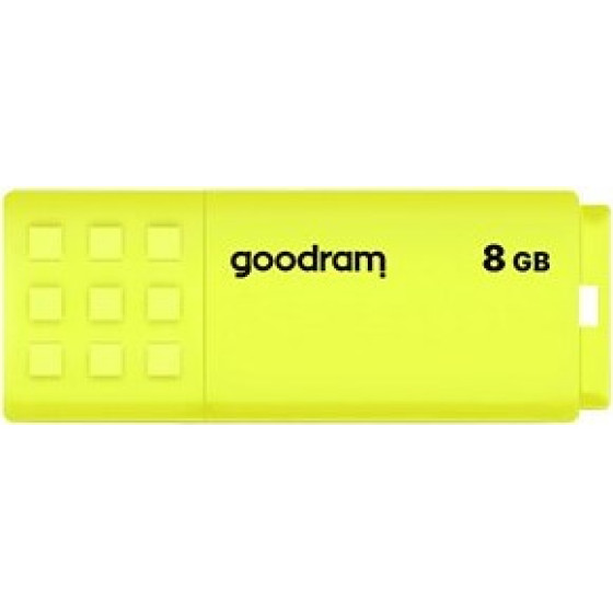 GoodRam UME2 USB flash drive 8 GB USB Type-A 2.0 Yellow - (UME2-0080Y0R11)