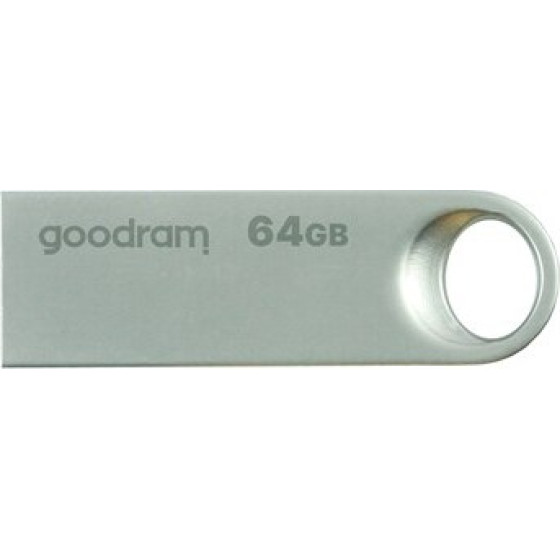 GoodRam USB USB flash drive 64 GB USB Type-A 3.2 Gen 1 (3.1 Gen 1) Silver - (UNO3-0640S0R11)
