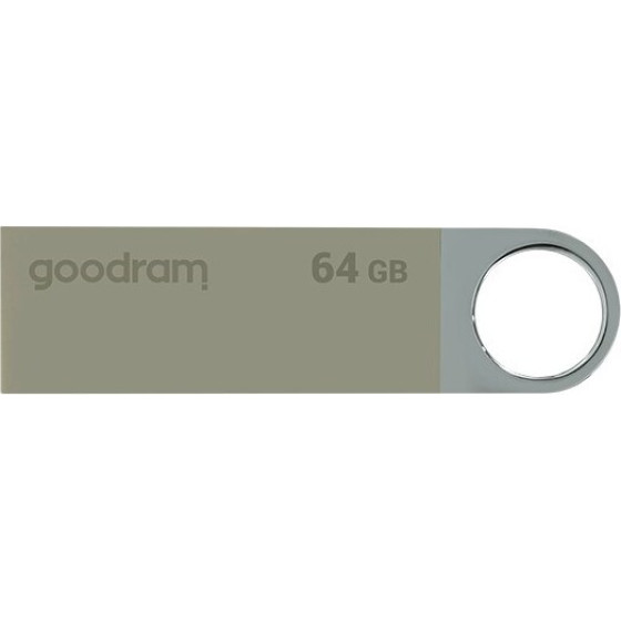 GoodRam UUN2 USB 2.0 USB flash drive 64 GB USB Type-A Silver - (UUN2-0640S0R11)