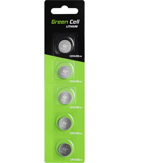 Green Cell household battery Single-use battery CR1620 Lithium - (XCR03)