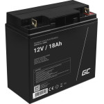 Green Cell industrial rechargeable battery Sealed Lead Acid (VRLA) 18000 mAh 12 V - (AGM09)