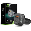 Green Cell mobile device charger Black Indoor - (CAD33)