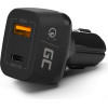 Green Cell mobile device charger Black Indoor - (CAD33)