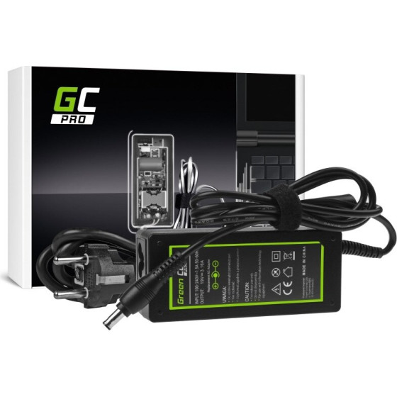 Green Cell power adapter/inverter Indoor 60 W Black - (AD20P)