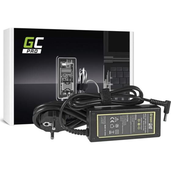 Green Cell power adapter/inverter Indoor 65 W Black - (AD49P)