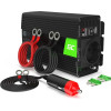 Green Cell power adapter/inverter Universal 500 W Black - (INV04DE)
