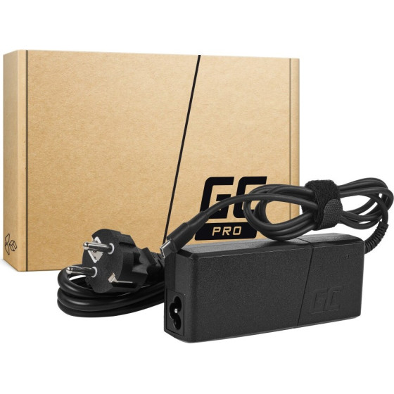 Green Cell power adapter/inverter Universal 90 W Black - (AD139P)