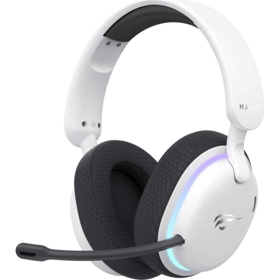 HAVIT - gaming headphones, black and white - (Fuxi-H7)