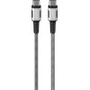 HAVIT - Magnetic cable USB type C to USB type C, 1m (black) - (CB6297)