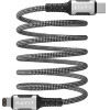 HAVIT - Magnetic USB type C-Lightning cable, 1 m (black) - (CB6298)