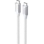 HAVIT - USB Type C to USB Type C cable, 1 m (white/grey) - (CB6290)