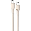 HAVIT CB6284 - USB Type C to USB Type C cable, 2.0 m (beige) - (CB6284 2.0m)