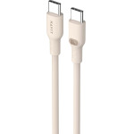 HAVIT CB6284 - USB Type C to USB Type C cable, 2.0 m (beige) - (CB6284 2.0m)
