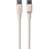 HAVIT CB6284 - USB Type C to USB Type C cable, 2.0 m (beige) - (CB6284 2.0m)