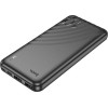 HOCO J123 Powerbank 10 000 mAh Black - (J123 black)