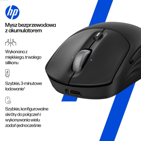 HP 700 Rechargeable Wireless Mouse - (AZ7B0AA)