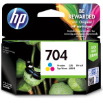 HP 704 Tri-color Original Ink Advantage Cartridge ink cartridge 1 pc(s) Cyan, Magenta, Yellow - (CN693AE)