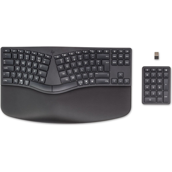 HP 960 Ergonomic Wireless Keyboard - (7E755AA)