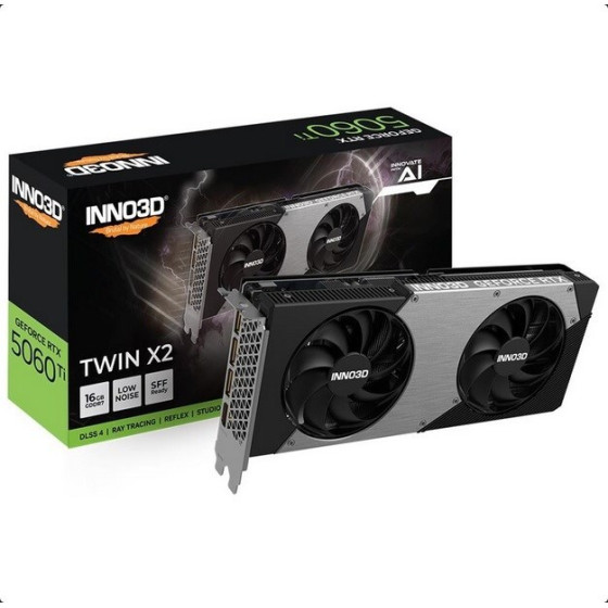 INNO3D GeForce RTX 5060 Ti 16GB TWIN X2 - (N506T2-16D7-191073N)