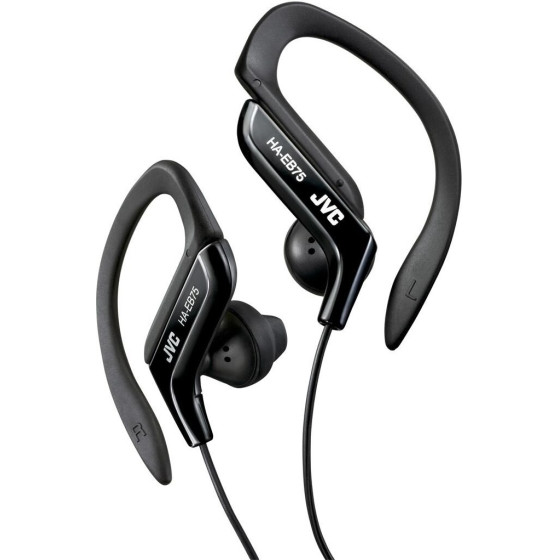 JVC HA-EB75 Headphones Black - (HAE-B75BNU)