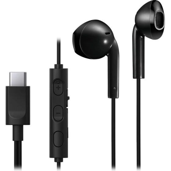 JVC HA-FR17UC In-ear wired headphones USB Type-C Black - (HAF-R17UCB-U)