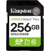 Kingston Technology 256GB SDXC Canvas Select Plus Gen3 150MB/s C10 UHS-I U1 V10 - (SDS3/256GB)
