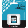 Kingston Technology Canvas Go! Plus 512GB SDXC Canvas Go Plus Gen4 200MB/s C10 UHS-I U3 V30 - (SDG4/512GB)